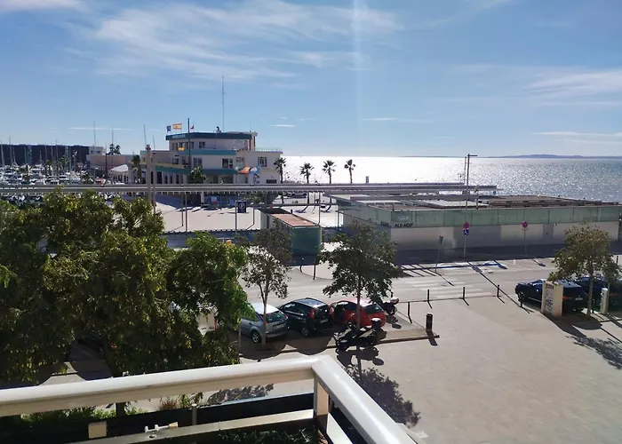 Vista Mar Fabulosa Playa Y Puerto